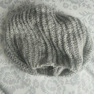 ADD TO ANY BUNDLE $2 Gray and Silver Beanie